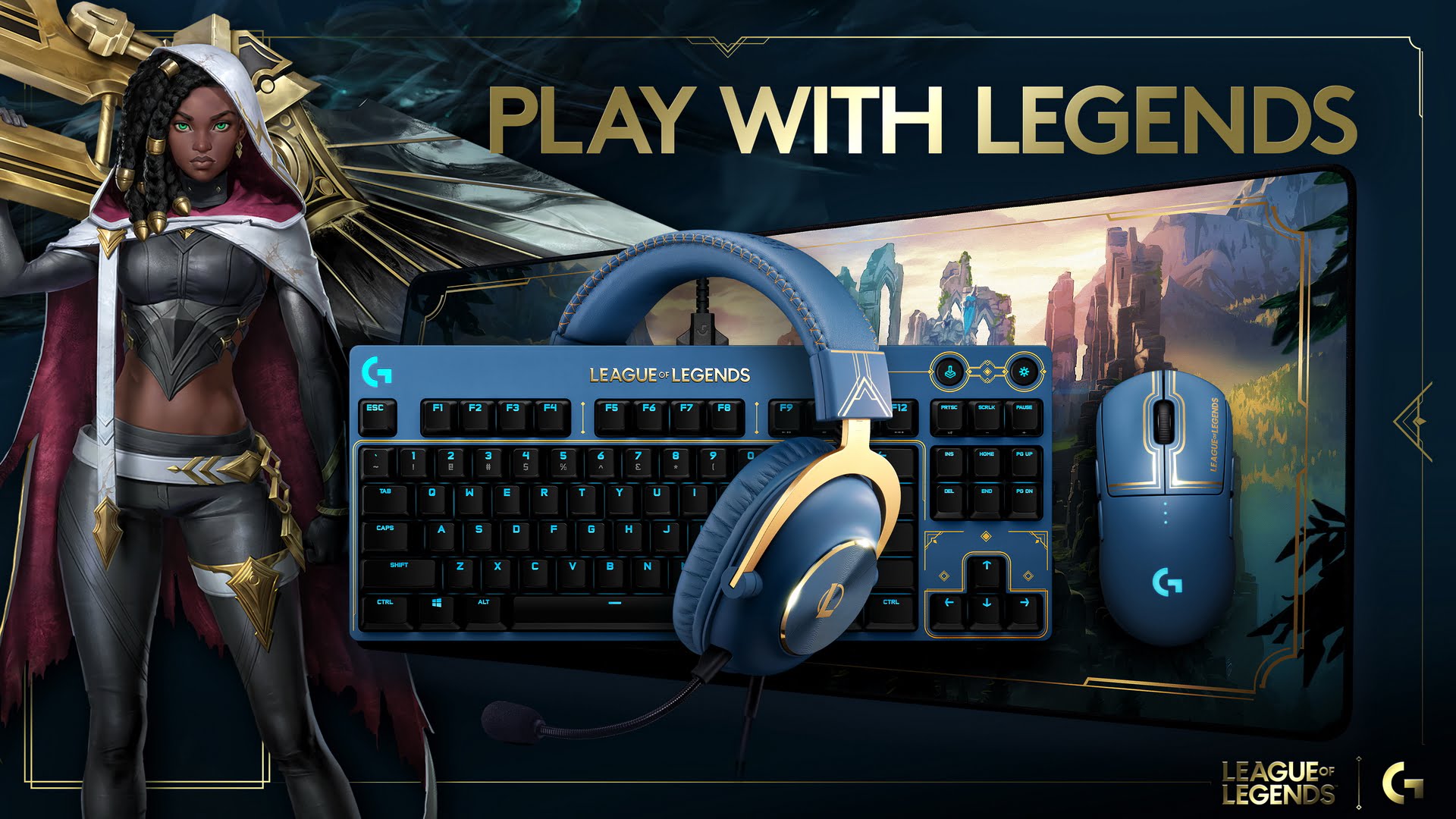 Logitech G si Riot Games lanseaza colectia League of Legends