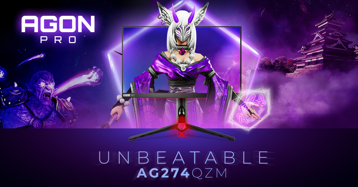 AGON by AOC lanseaza monitorul de gaming AG274QZM