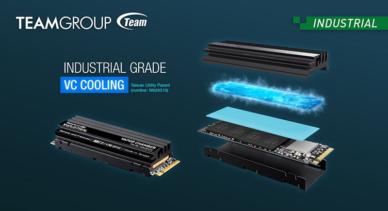Teamgroup lanseaza un SSD PCIe M.2 cu VC cooling