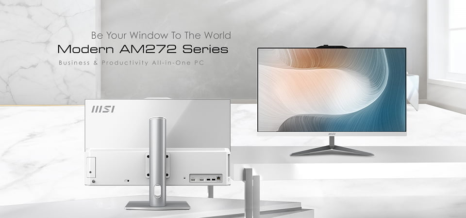 MSI Modern AM272 este un PC AIO pentru Business