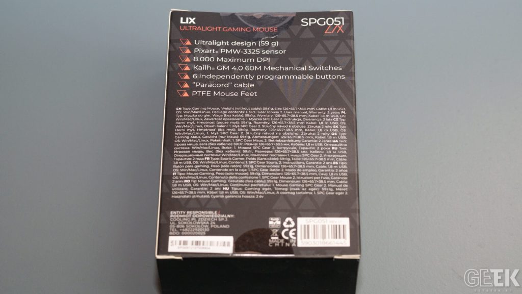 Review SPC Gear LIX