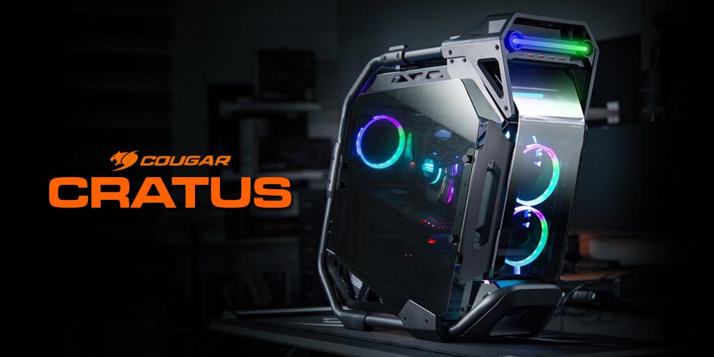 Cougar dezvaluie carcasa Cratus cu model 3D din otel