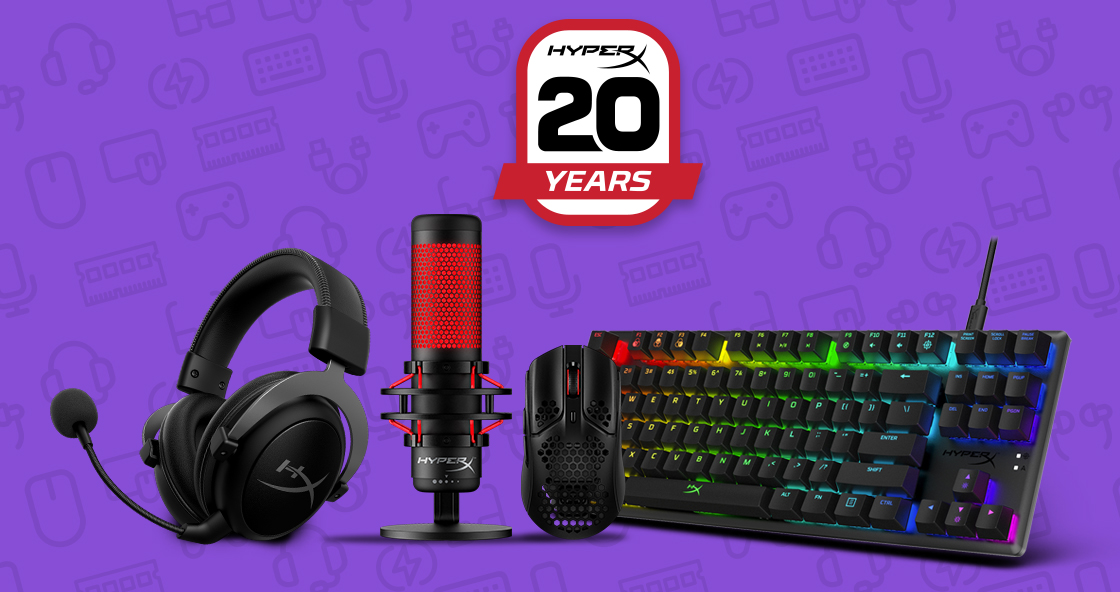HyperX sarbatoreste aniversarea de 20 de ani