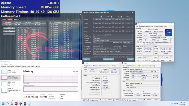 G.Skill lanseaza memoria DDR5-8000 Trident Z5