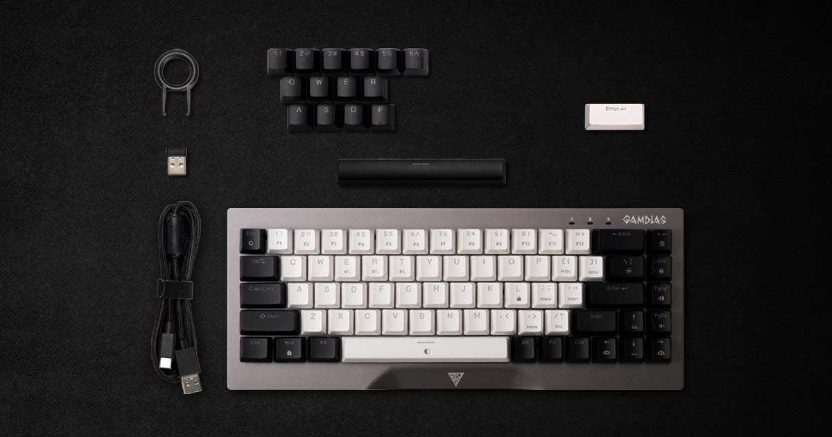 GAMDIAS dezvaluie tastatura HERMES M4 Hybrid