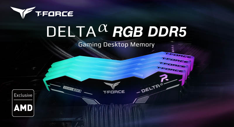 TEAMGROUP isi extinde seria DELTA alpha DDR5