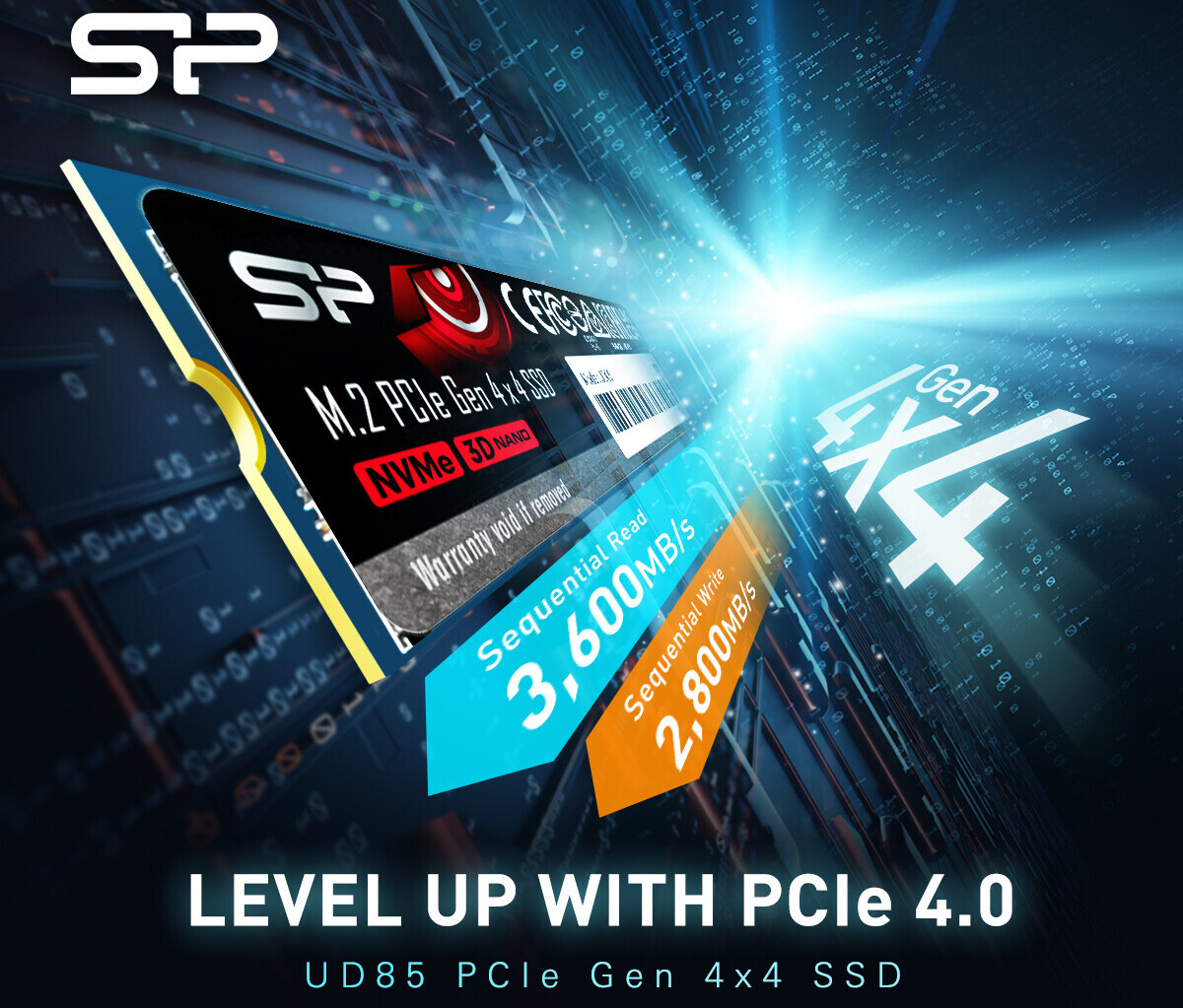 Silicon Power lanseaza SSD-ul UD85 PCIe 4.0 NVMe