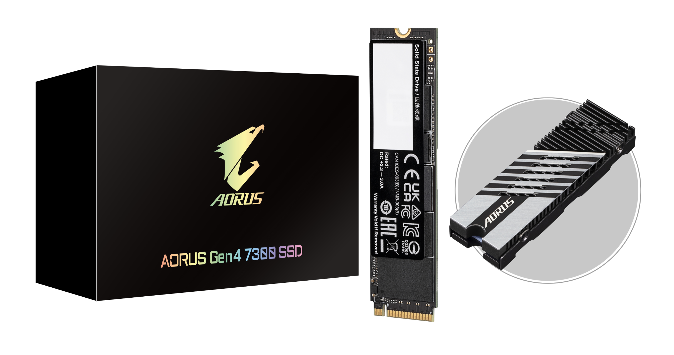 GIGABYTE anunta SSD-ul AORUS Gen4 7300