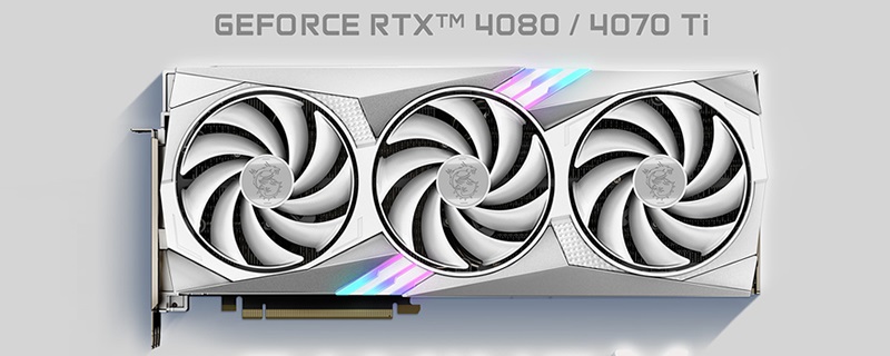 MSI anunta placi RTX 4080, 4070 Ti Gaming Trio White