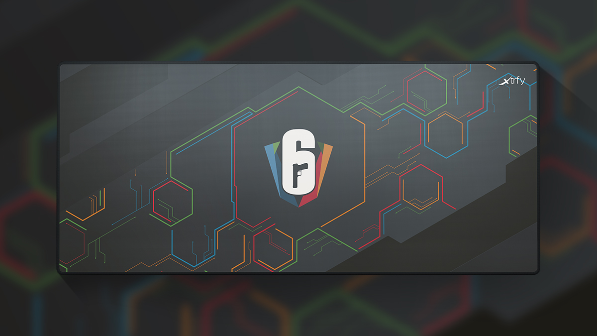 Xtrfy lanseaza mousepaduri GP5 XL pentru Rainbow Six Invitational