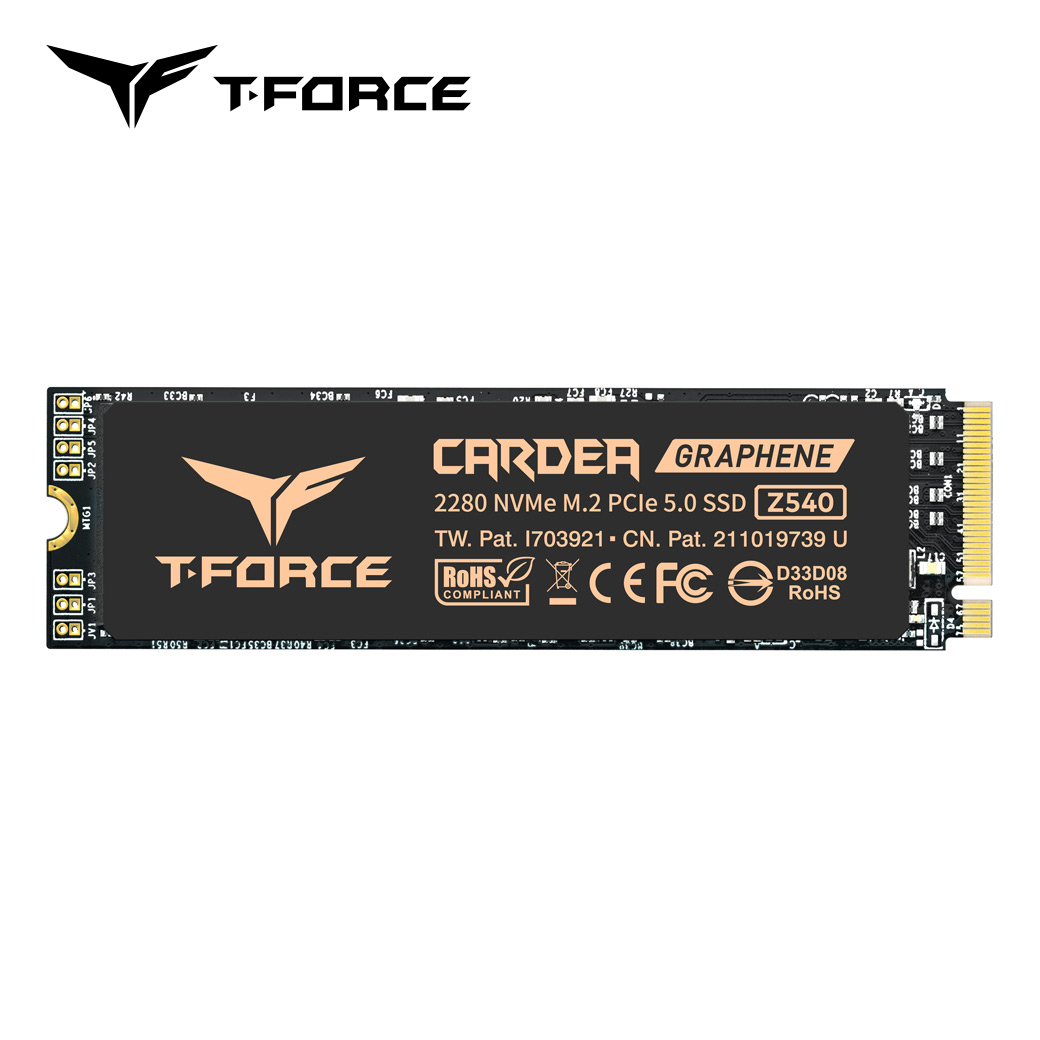 TEAMGROUP lanseaza SSD-ul Invincible T-FORCE CARDEA Z540 M.2 PCIe 5.0