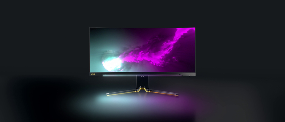 MSI anunta monitorul MEG 342C QD-OLED