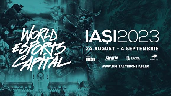 Iasiul gazduieste Campionatul Mondial de Esports din 2023