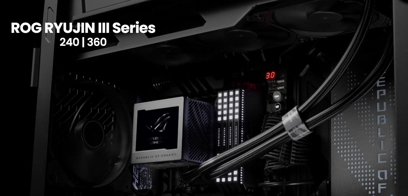 ASUS prezinta coolere AIO din seria ROG Ryujin III