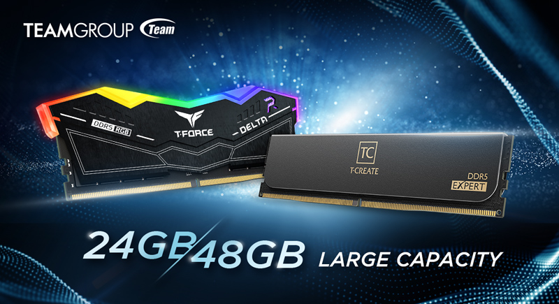 Memoriile Teamgroup ating noi limite cu module de 24GB / 48GB