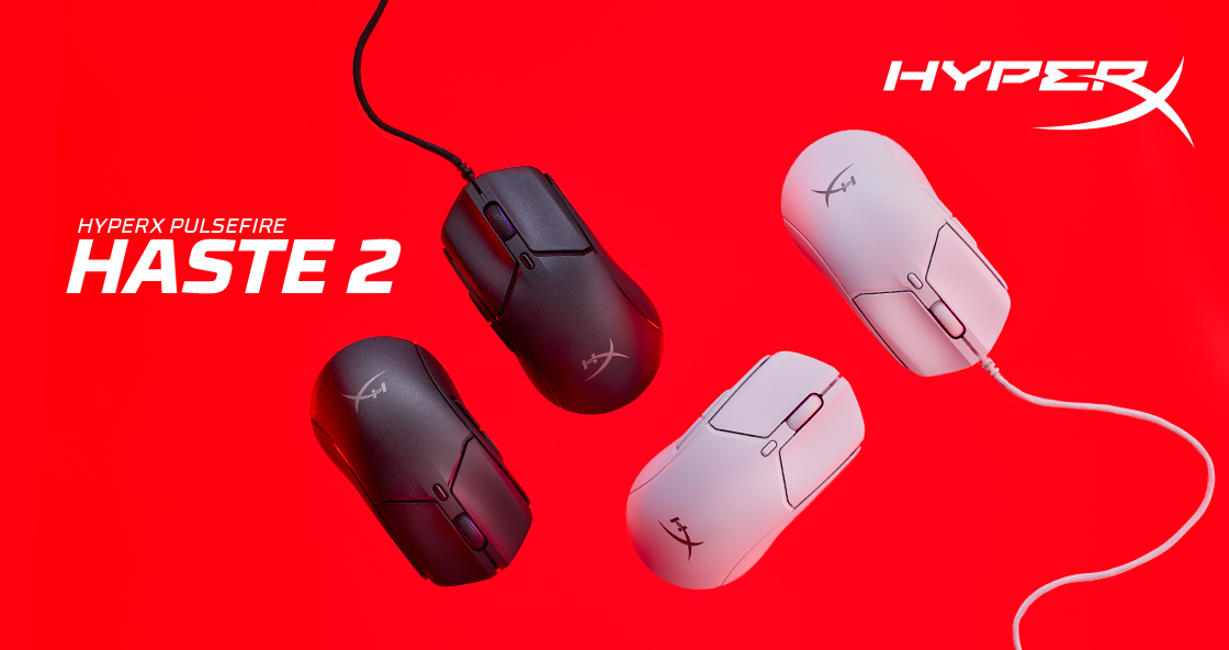 HyperX anunta disponibilitatea lui Pulsefire Haste 2