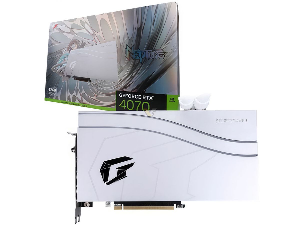 Colorful lanseaza singurul RTX 4070 cu liquid cooling de pe piata
