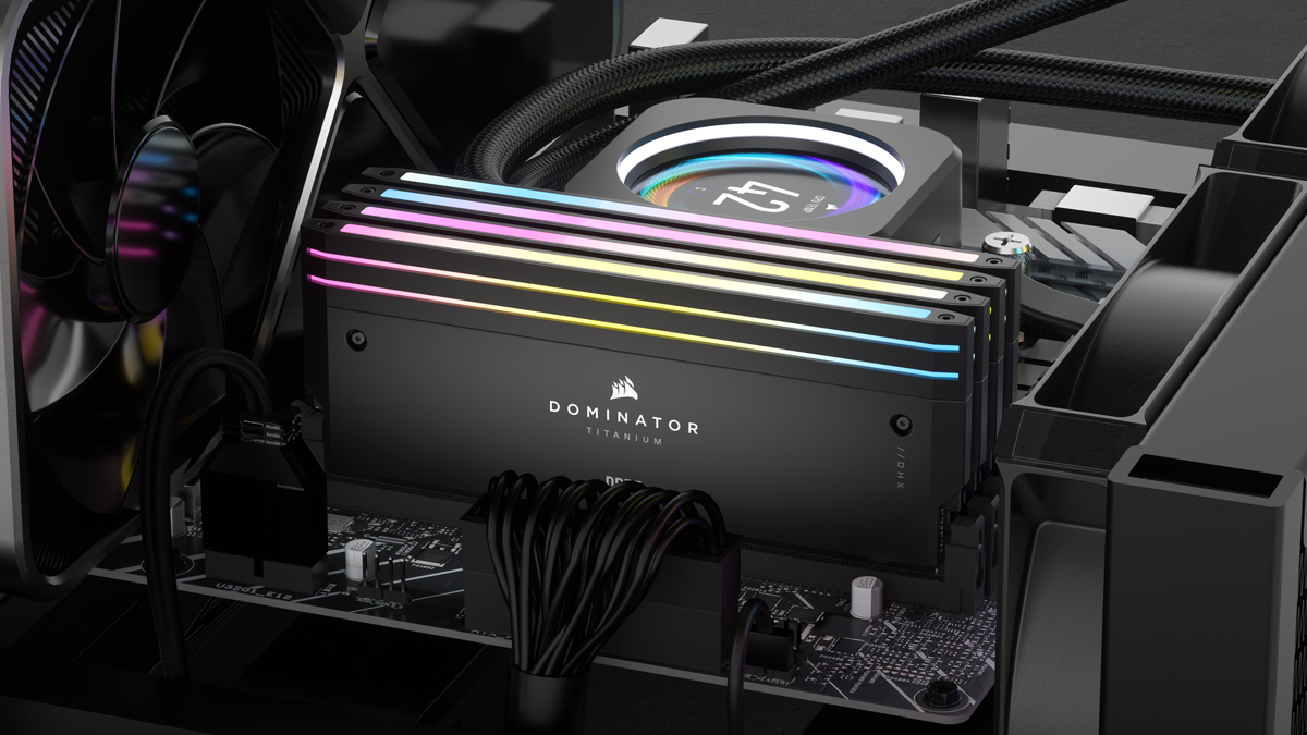CORSAIR introduce DDR5-ul Dominator Titanium