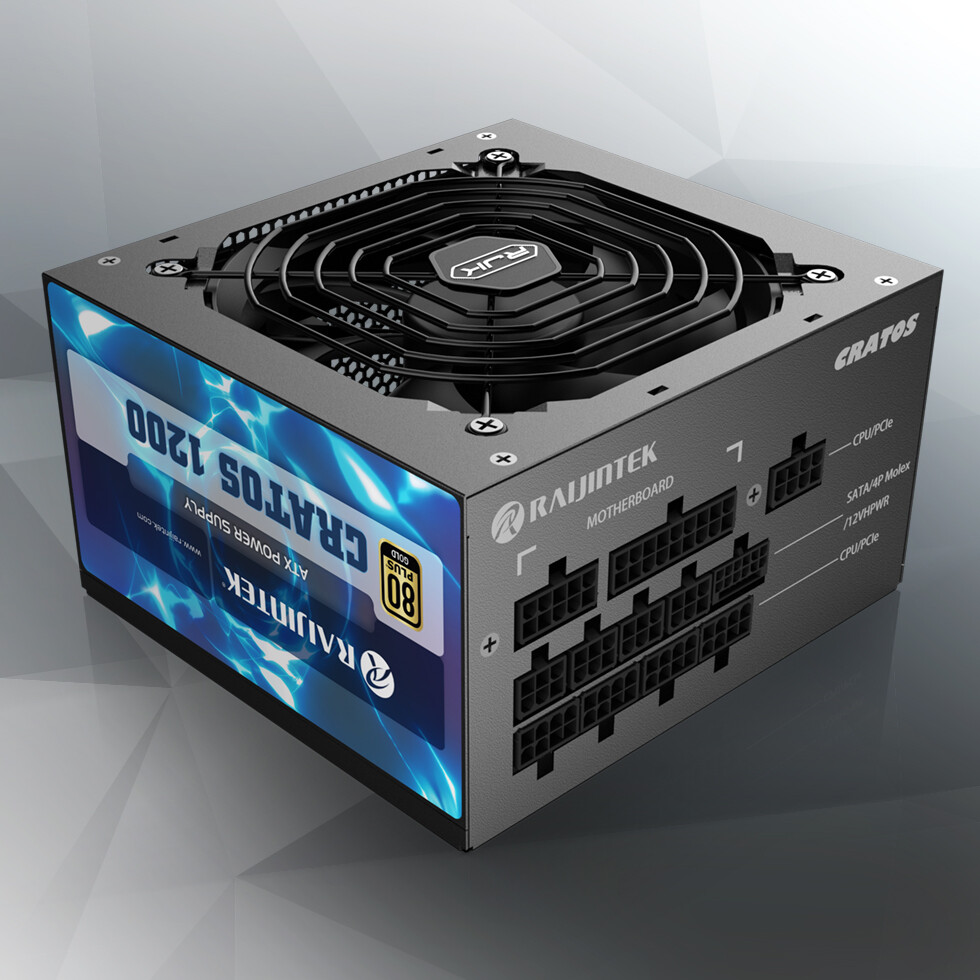 Raijintek dezvaluie seria de surse Cratos ATX 3.0