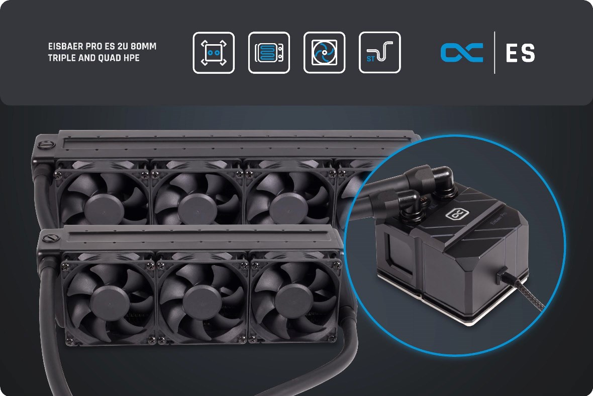 Alphacool lanseaza coolerul lichid Eisbaer Pro ES 2U