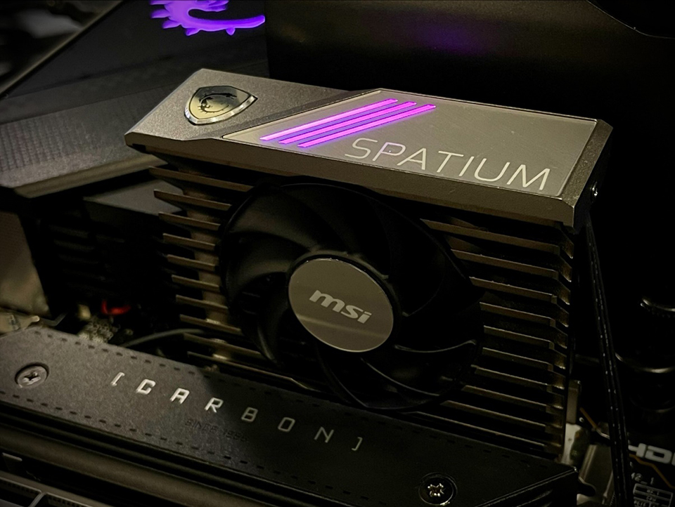 MSI SPATIUM M570 PRO este primul SSD de 14 GB/s din lume