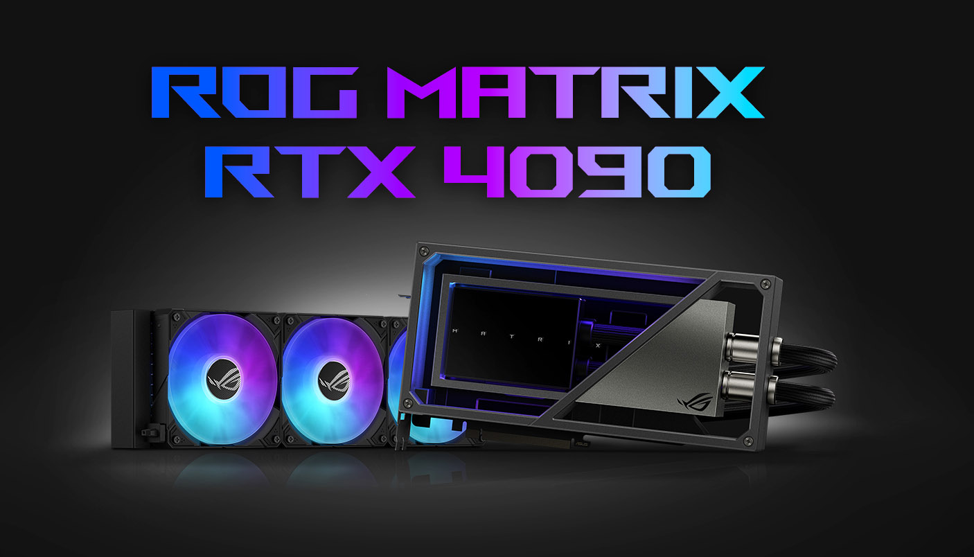 Placa Asus ROG Matrix GeForce RTX 4090 racita cu lichid a fost dezvaluita