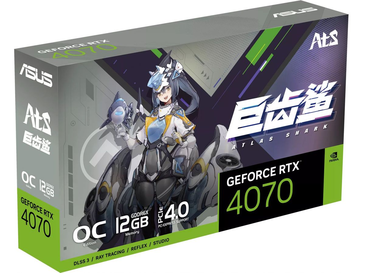 ASUS Atlas Shark RTX 4070 a fost anuntat in China