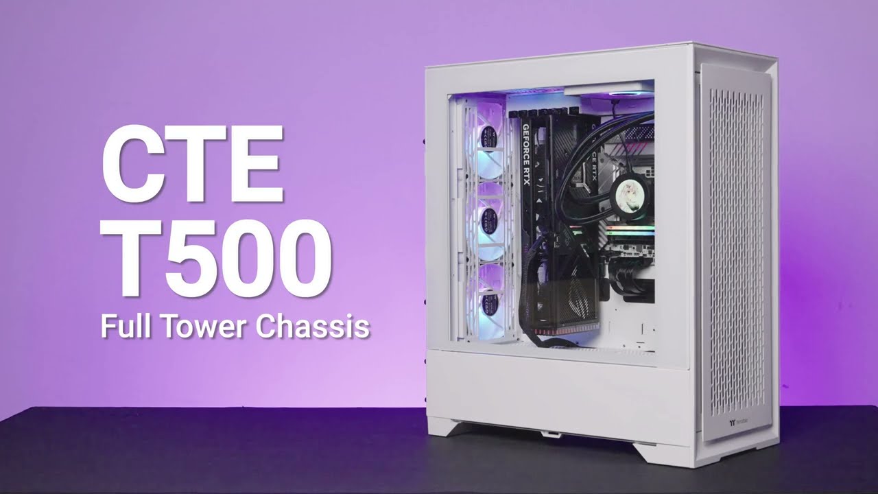 Carcasa full tower Thermaltake CTE T500 este disponibila pentru achizitie