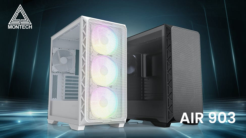 MONTECH prezinta carcasele AIR 903 MAX si BASE