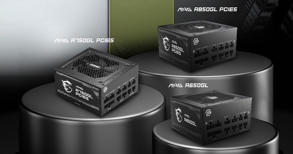 MSI introduce PSU-uri din seria MAG GL ATX 3.0