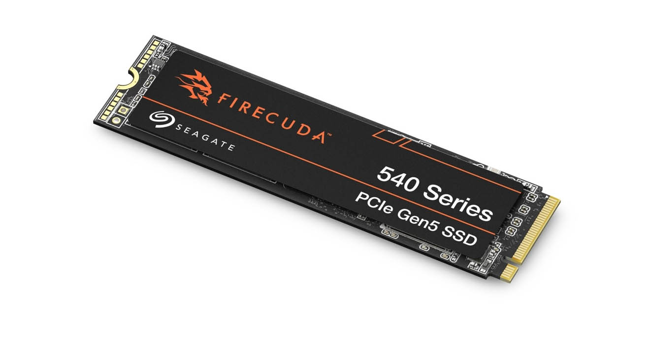 Seagate lanseaza SSD-ul FireCuda 540 PCIe Gen5