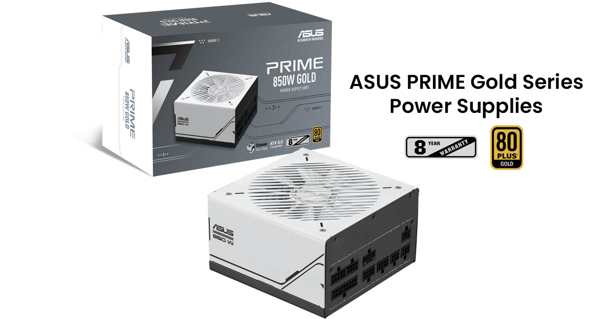 ASUS anunta PSU-uri Prime de 750 W Gold si 850 W Gold