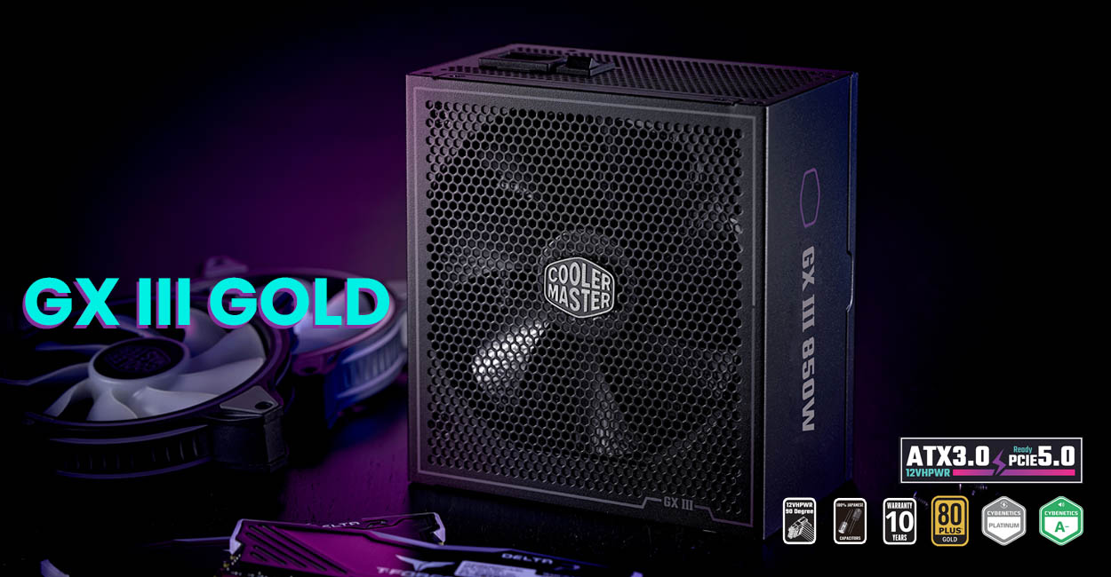 Cooler Master lanseaza seria de PSU-uri GX III Gold