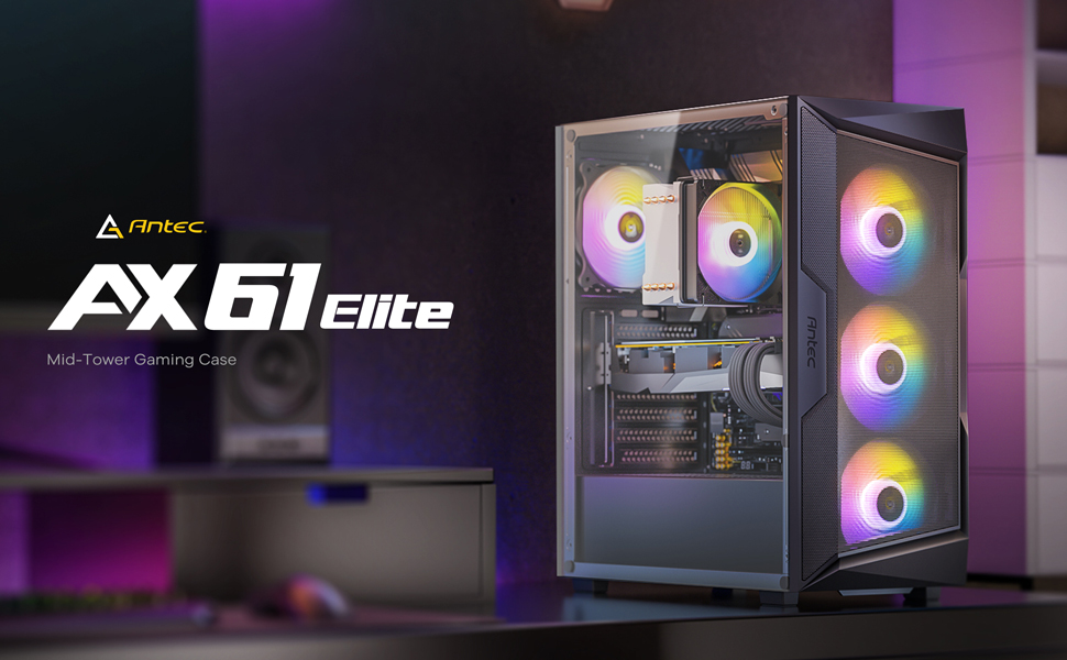 Antec dezvaluie carcasa Mid-Tower AX61 Elite