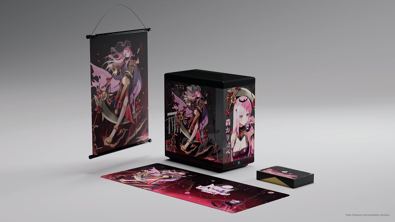 HYTE si hololive lanseaza bundle-ul Mori Calliope Y40