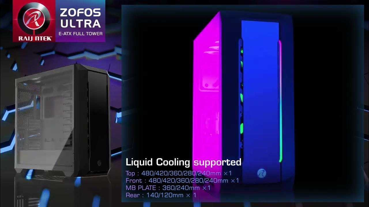 RAIJINTEK a dezvaluit carcasa full-tower ZOFOS ULTRA