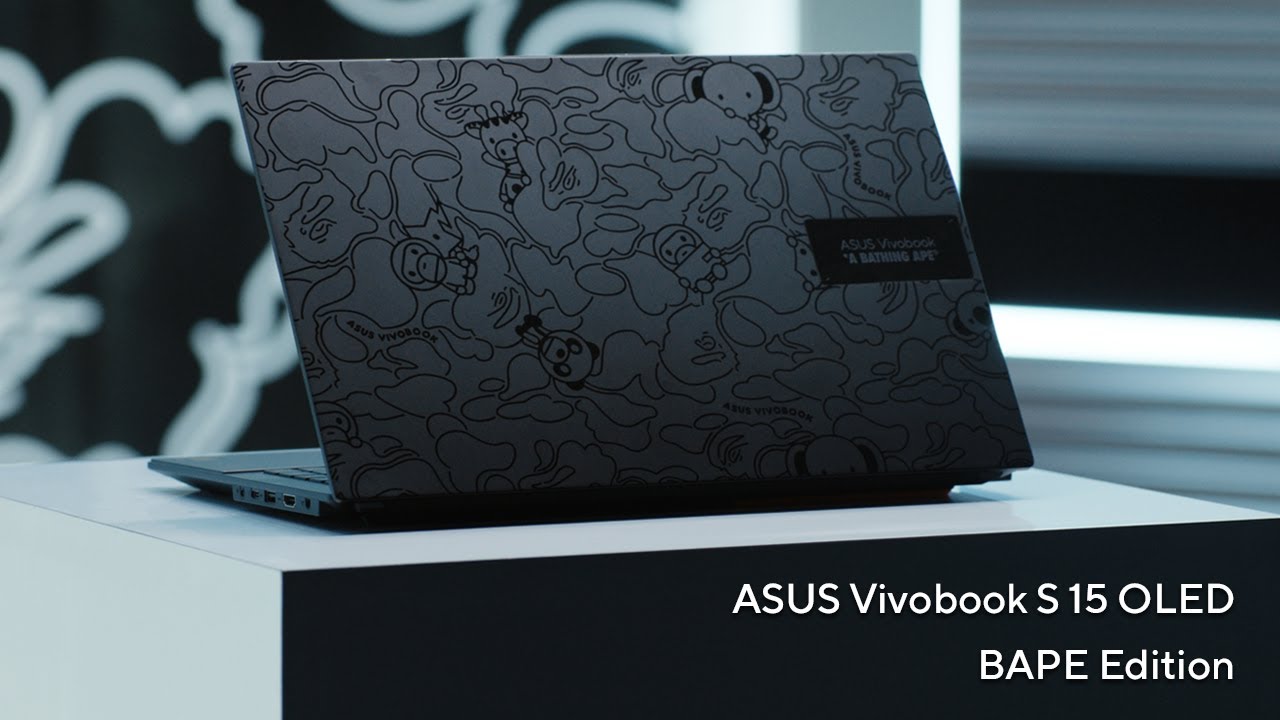 ASUS lanseaza Vivobook S 15 OLED in colaborare cu BAPE