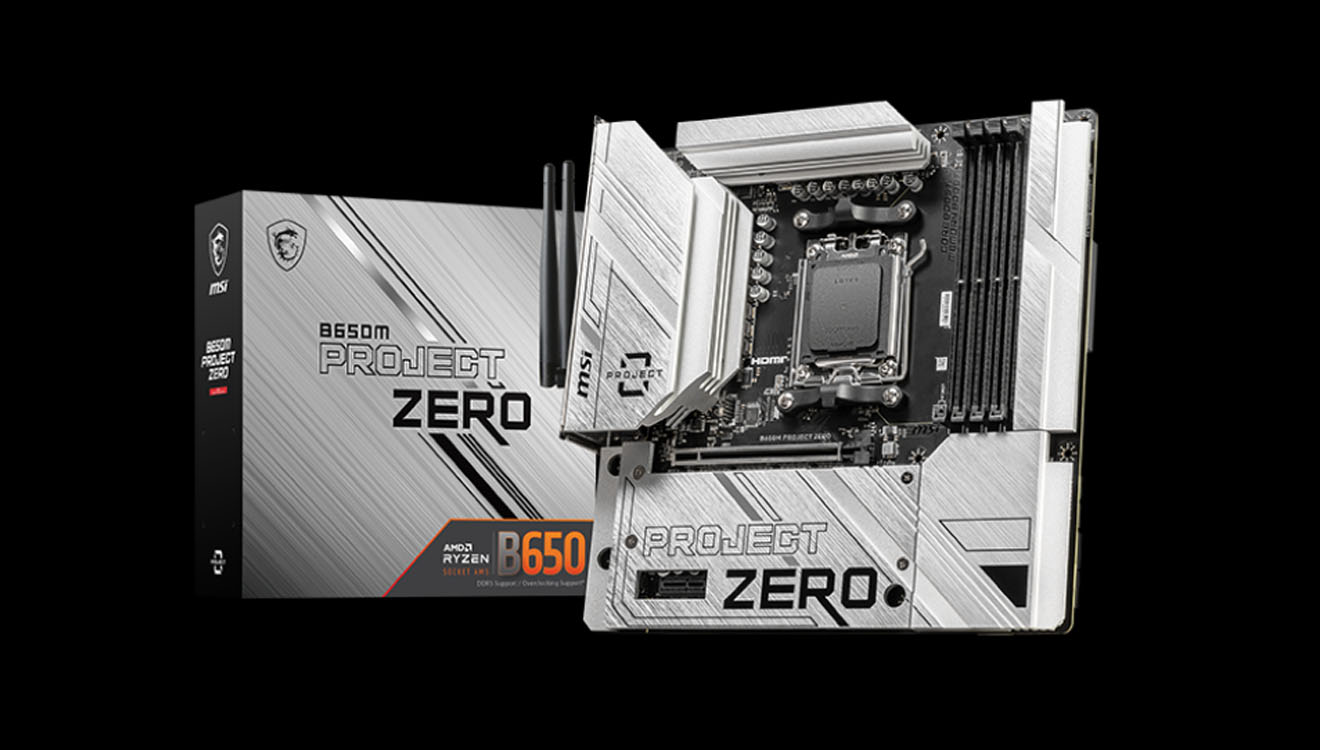 MSI prezinta placa de baza B650M PROJECT ZERO