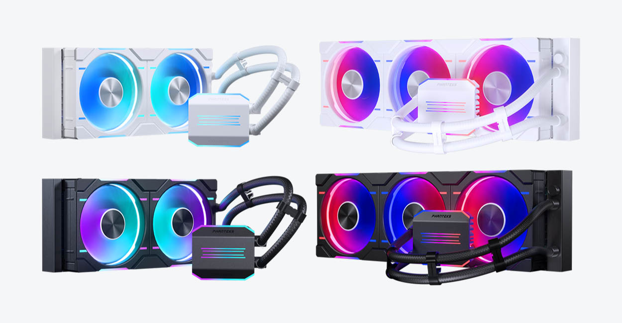 Phanteks lanseaza coolere AIO Glacier One din seria D30