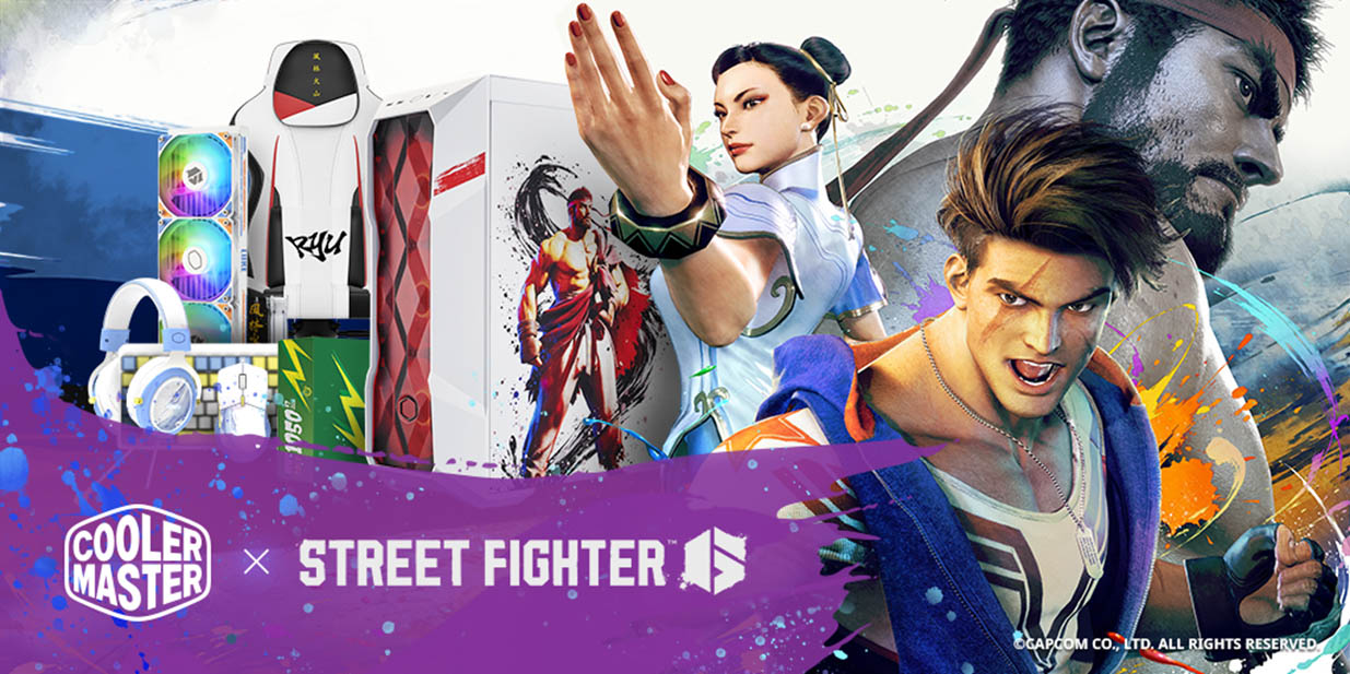 Cooler Master colaboreaza cu CAPCOM pentru colectia Street Fighter 6