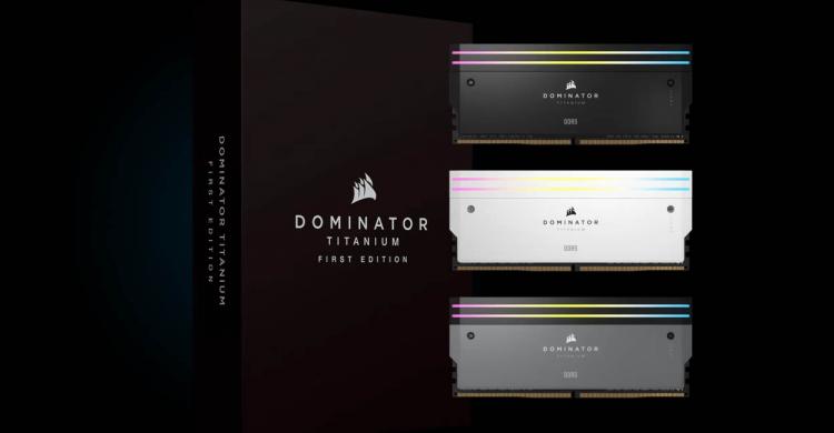 Corsair lanseaza modulele DDR5 din seria Dominator Titanium