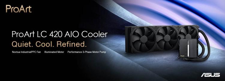 ASUS anunță cooler-ul ProArt LC 420 CPU AIO