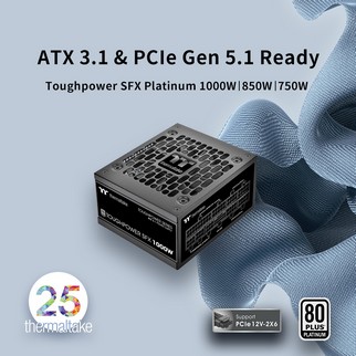 Thermaltake lansează cele mai noi surse - Toughpower TF3 Titanium și Toughpower SFX Platinum