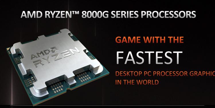 AMD anunță APU-urile Ryzen 8000G și GPU-ul RX 7600XT 16GB la CES, axat pe AI