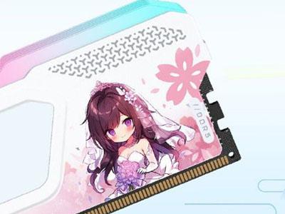 CORSAIR și Yeston prezintă kitul de memorie Vengeance RGB DDR5 Sakura Hitomi Hana Edition