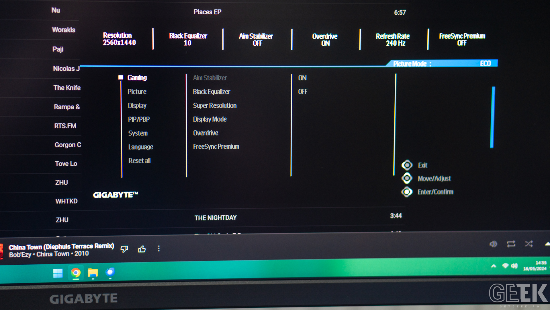 Review GIGABYTE GS27Q X