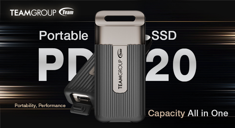 TEAMGROUP prezintă SSD-ul extern PD20 Mini