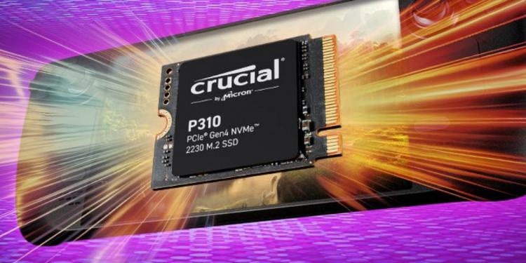 Micron dezvăluie SSD-ul Crucial P310 2230 Gen4