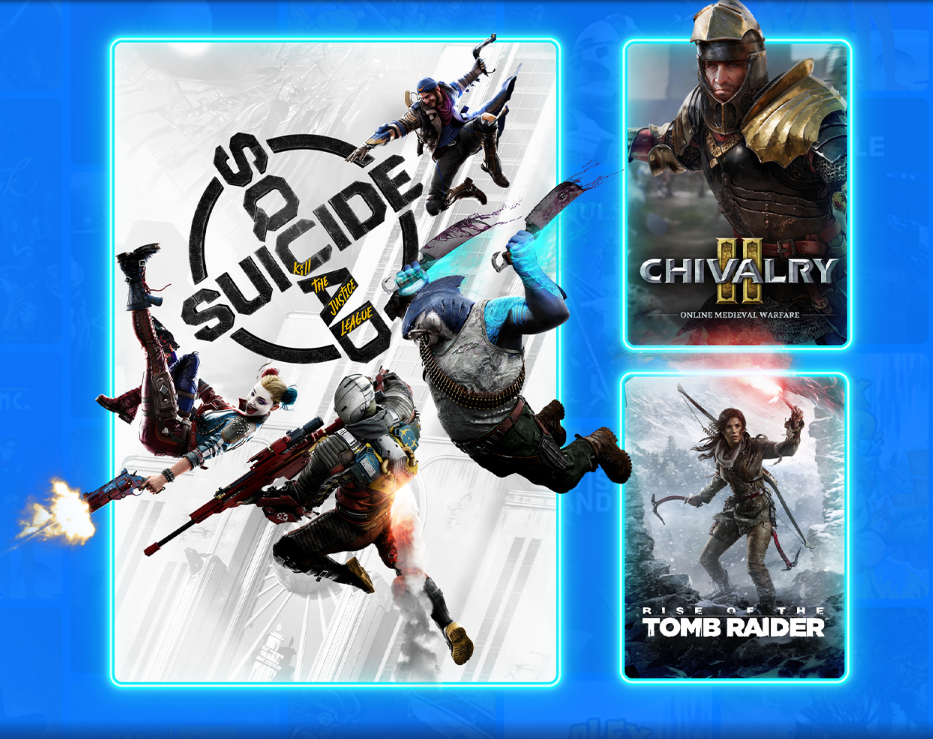 Amazon Prime Day aduce trei jocuri gratuite: Suicide Squad, Chivalry 2 și Rise of the Tomb Raider