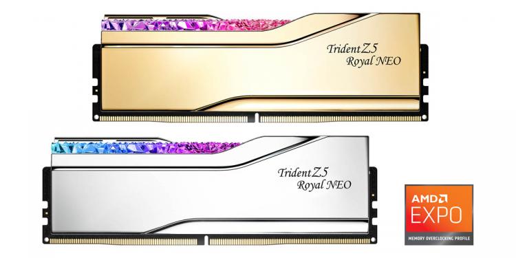 G.SKILL lansază Seria Trident Z5 Royal Neo DDR5 pentru platformele AMD AM5